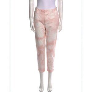 NWOT CLOSED Women's Pants 28 JACK Tye Dye Straight Leg PIMA COTTON‎ Pink